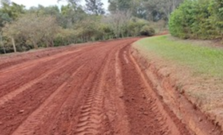 Estado faz melhorias em rodovia não pavimentada entre Santana do Itararé e Salto do Itararé