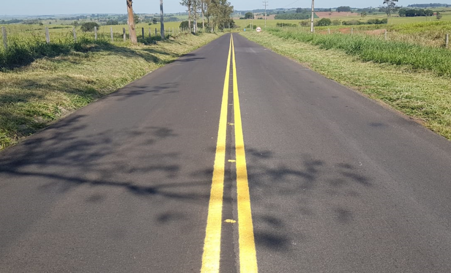 Obras de conservação de rodovias em Tapira e Nova Olímpia estão quase concluídas