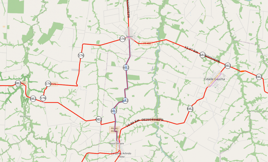Obras de conservação de rodovias em Tapira e Nova Olímpia estão quase concluídas