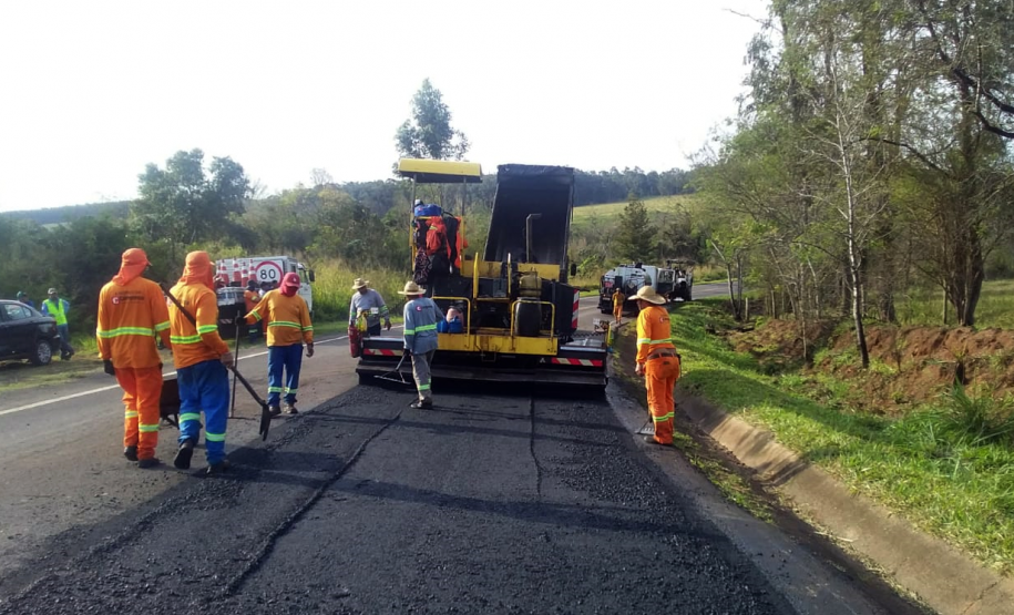 Governo executa reparos em 35 quilômetros de rodovia entre Cianorte e Araruna