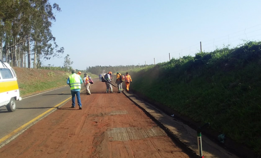 Governo executa reparos em 35 quilômetros de rodovia entre Cianorte e Araruna