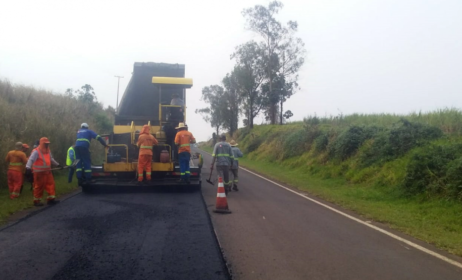 Governo executa reparos em 35 quilômetros de rodovia entre Cianorte e Araruna