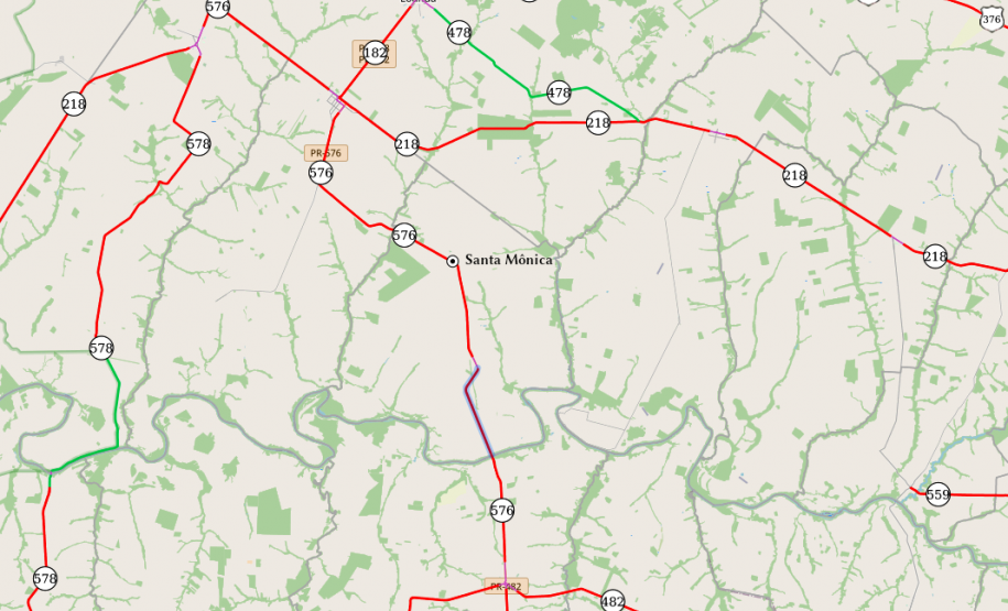 Governo realiza obras de conservação da PR-576 no Noroeste do Paraná