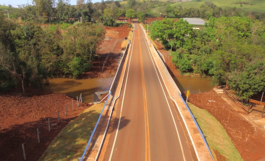 DER/PR está finalizando obras para acabar com alagamentos em rodovia no Vale do Ivaí