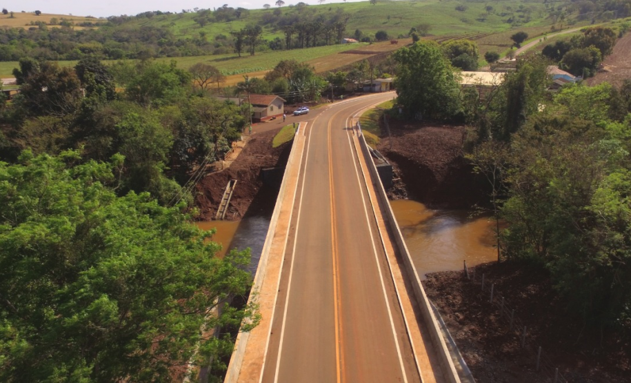 DER/PR está finalizando obras para acabar com alagamentos em rodovia no Vale do Ivaí