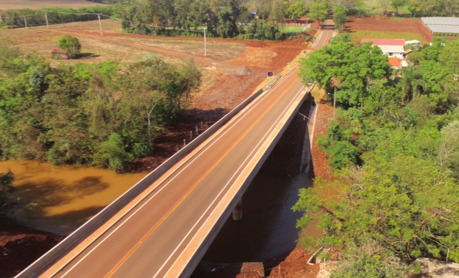 DER/PR está finalizando obras para acabar com alagamentos em rodovia no Vale do Ivaí