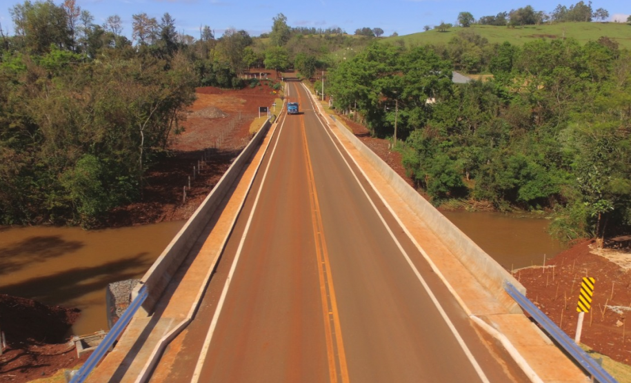 DER/PR está finalizando obras para acabar com alagamentos em rodovia no Vale do Ivaí