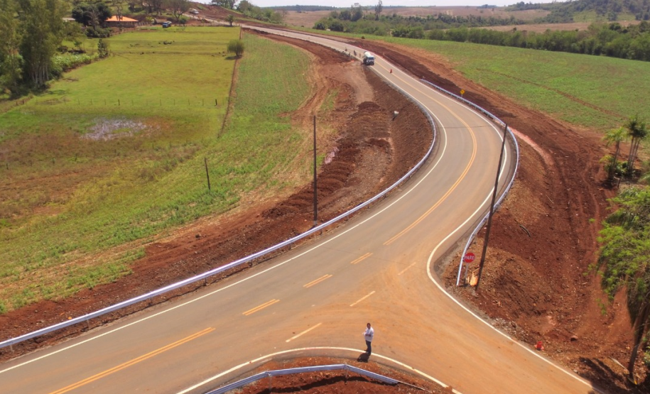 DER/PR está finalizando obras para acabar com alagamentos em rodovia no Vale do Ivaí
