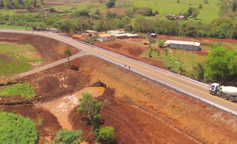 DER/PR está finalizando obras para acabar com alagamentos em rodovia no Vale do Ivaí