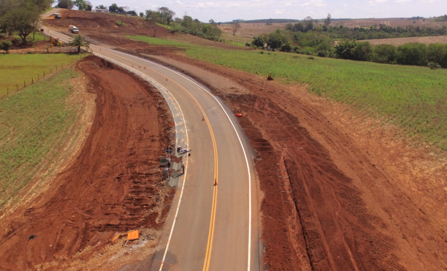 DER/PR está finalizando obras para acabar com alagamentos em rodovia no Vale do Ivaí
