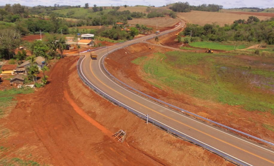 DER/PR está finalizando obras para acabar com alagamentos em rodovia no Vale do Ivaí