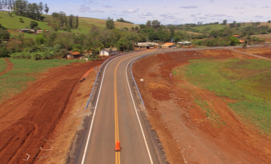 DER/PR está finalizando obras para acabar com alagamentos em rodovia no Vale do Ivaí
