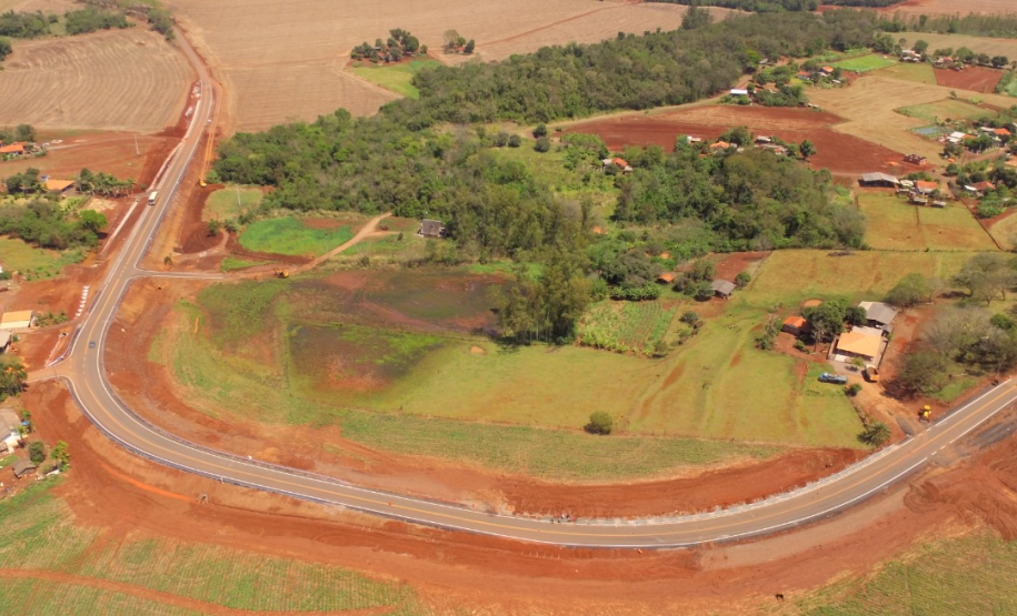 DER/PR está finalizando obras para acabar com alagamentos em rodovia no Vale do Ivaí
