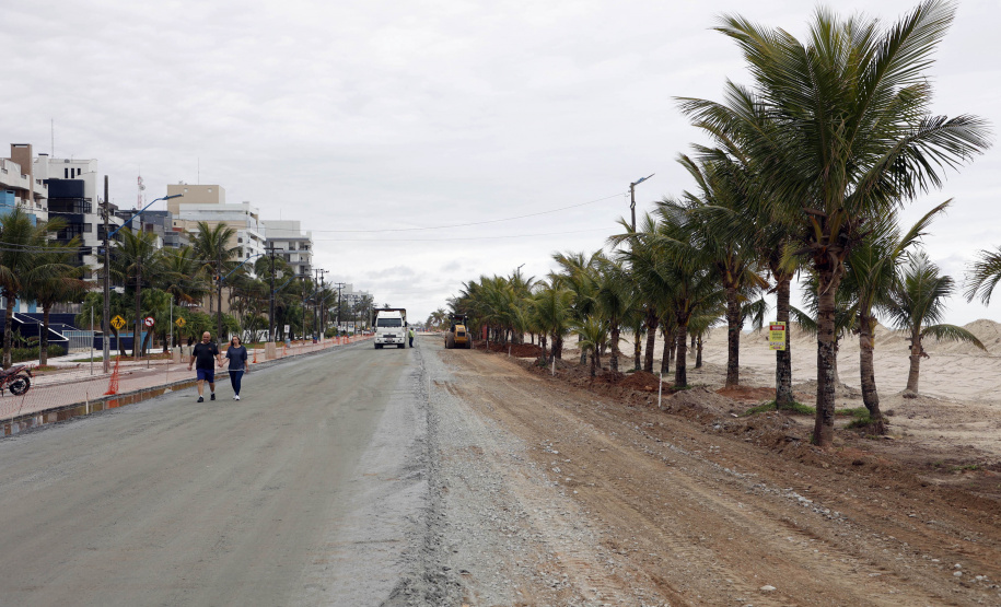 Ruas de Matinhos terão bloqueios para andamento das obras de revitalização