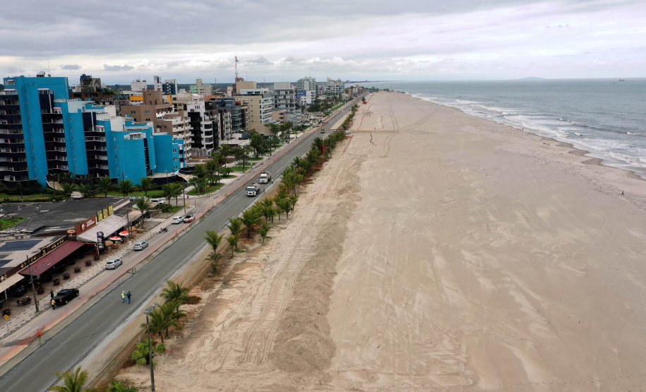 Ruas de Matinhos terão bloqueios para andamento das obras de revitalização