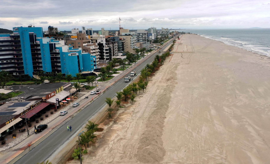 Ruas de Matinhos terão bloqueios para andamento das obras de revitalização