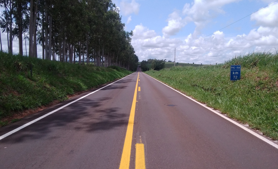 Rodovia entre Paranavaí e São João do Caiuá recebe reforço na sinalização