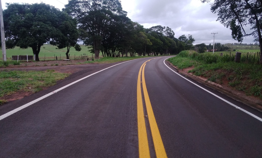 Rodovia entre Paranavaí e São João do Caiuá recebe reforço na sinalização