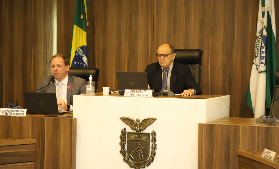 A Secretaria de Estado da Saúde (Sesa) apresenta o relatório detalhado de contas do 2º quadrimestre de 2022 nesta quarta-feira (26) na Assembleia Legislativa do Paraná (Alep).