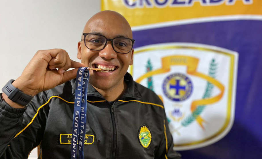 Policiais paranaenses conquistam medalhas nas Paralimpíadas Militares