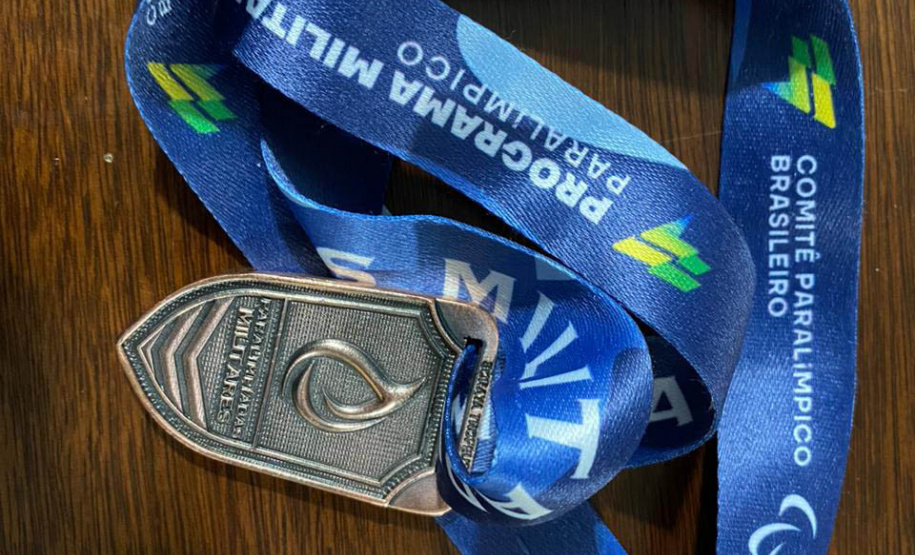 Policiais paranaenses conquistam medalhas nas Paralimpíadas Militares
