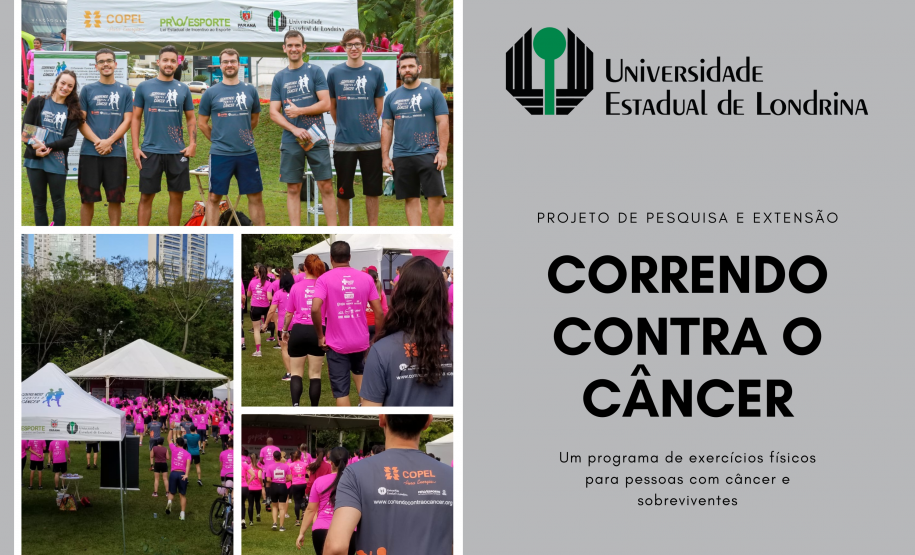 UEL incentiva prática de exercícios físicos para pacientes com câncer e familiares