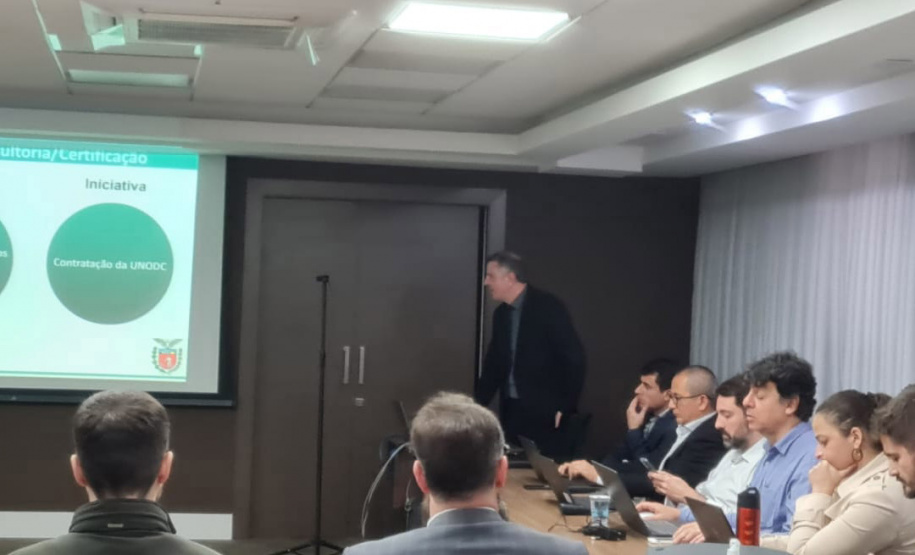 Secretaria da Segurança Pública recebe comissão de supervisão do BID