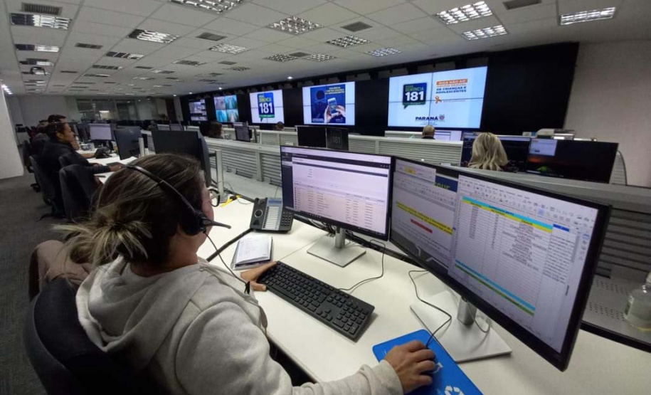 Denúncias registradas no 181 levam à apreensão de mais de uma tonelada de drogas em 2022