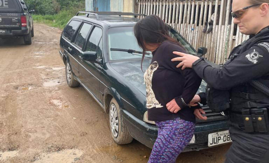 Operação conjunta entre Polícias Penal e Civil cumpre cinco mandados de prisão