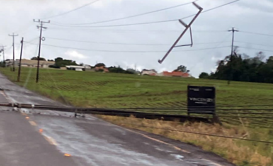 Temporal deixa cerca de 90 mil unidades consumidoras sem energia no Centro-Sul e Oeste