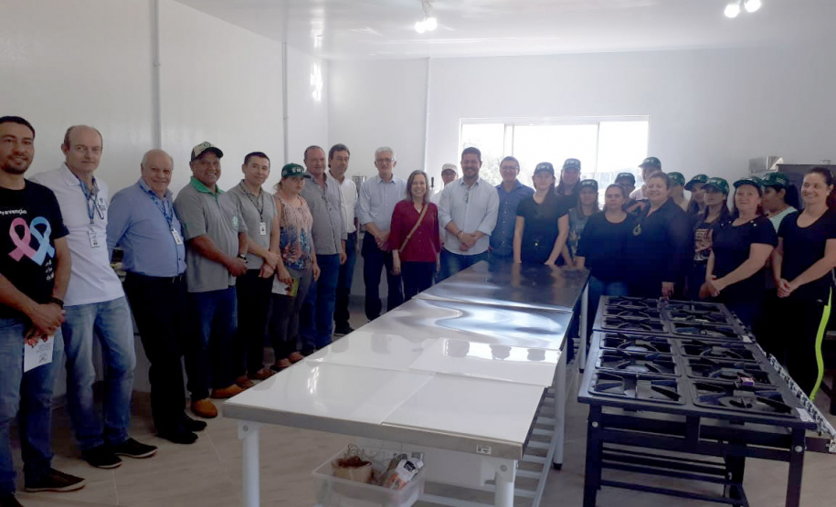 Cozinha-escola ajuda na segurança alimentar em Laranjeiras do Sul