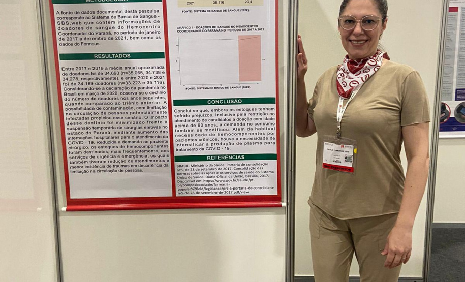 Em busca de novos conhecimentos para aprimorar o atendimento, Hemepar participa de Congresso Nacional