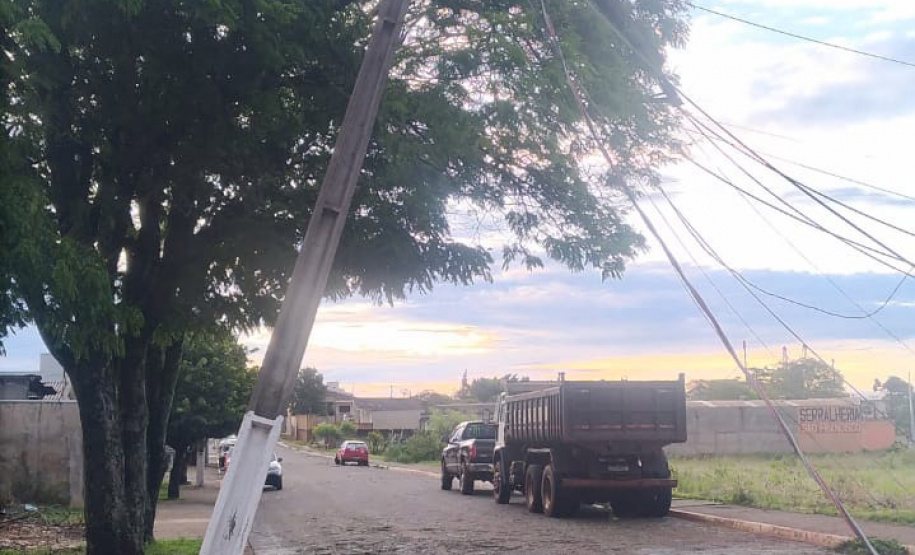 Copel trabalha para reestabelecer energia em locais atingidos por temporais- Região Vale do Ivaí -