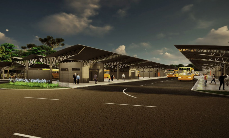 Governo investirá R$ 21,3 milhões no novo terminal de ônibus de São José dos Pinhais