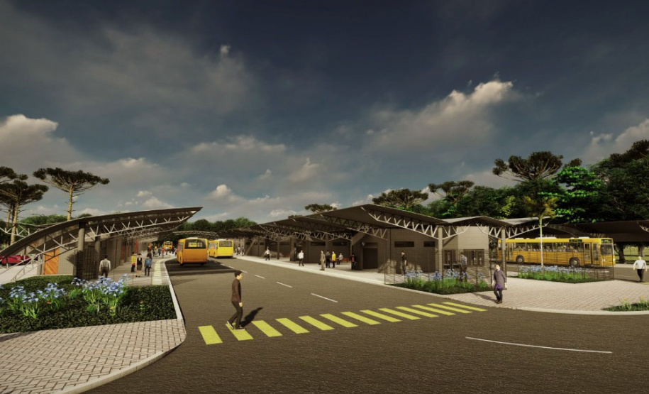 Governo investirá R$ 21,3 milhões no novo terminal de ônibus de São José dos Pinhais