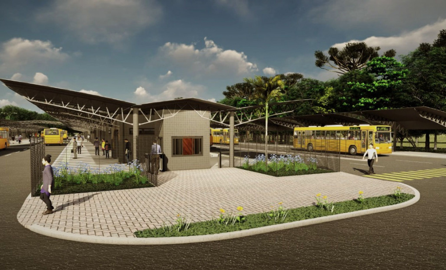 Governo investirá R$ 21,3 milhões no novo terminal de ônibus de São José dos Pinhais