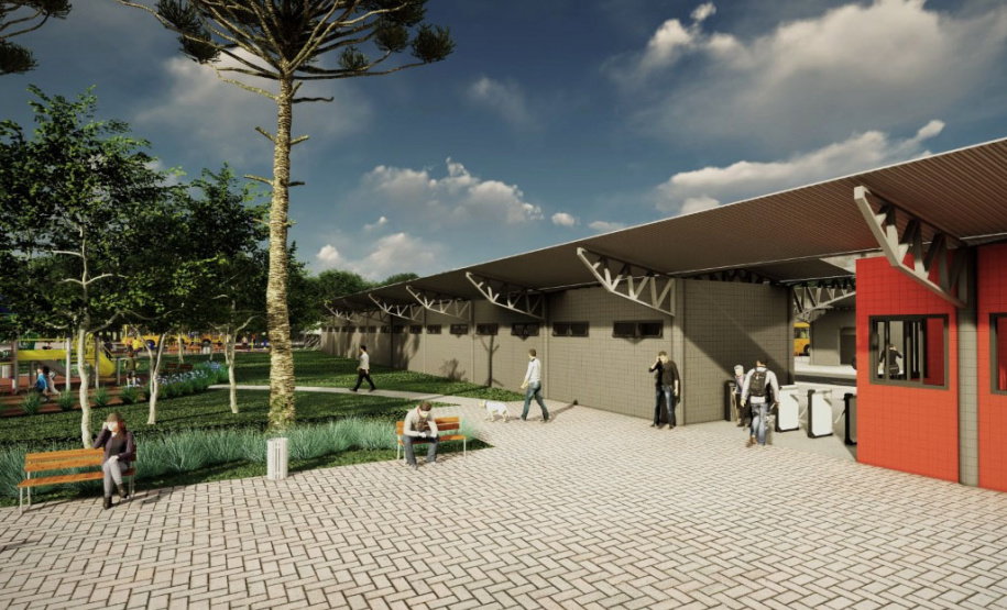 Governo investirá R$ 21,3 milhões no novo terminal de ônibus de São José dos Pinhais