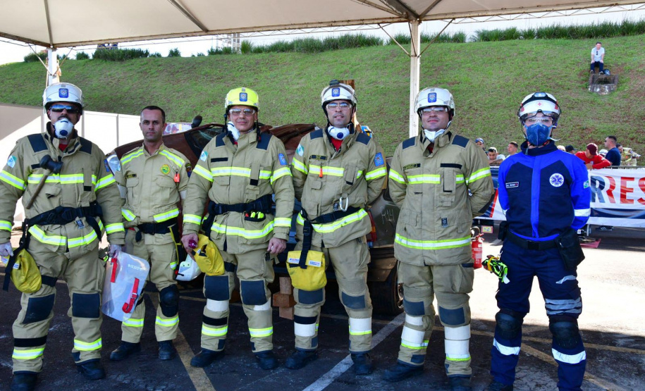 Bombeiros do Paraná conquistam 2º e 4º lugar em Desafio Nacional de Resgate Veicular