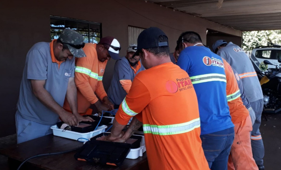 PMPR capacita mais de 400 pessoas em curso de contenção de hemorragias