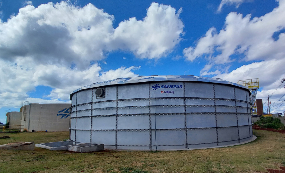 Cascavel terá com mais um reservatório de água  Unidade amplia em 48% a capacidade de reservação na região Oeste da cidade