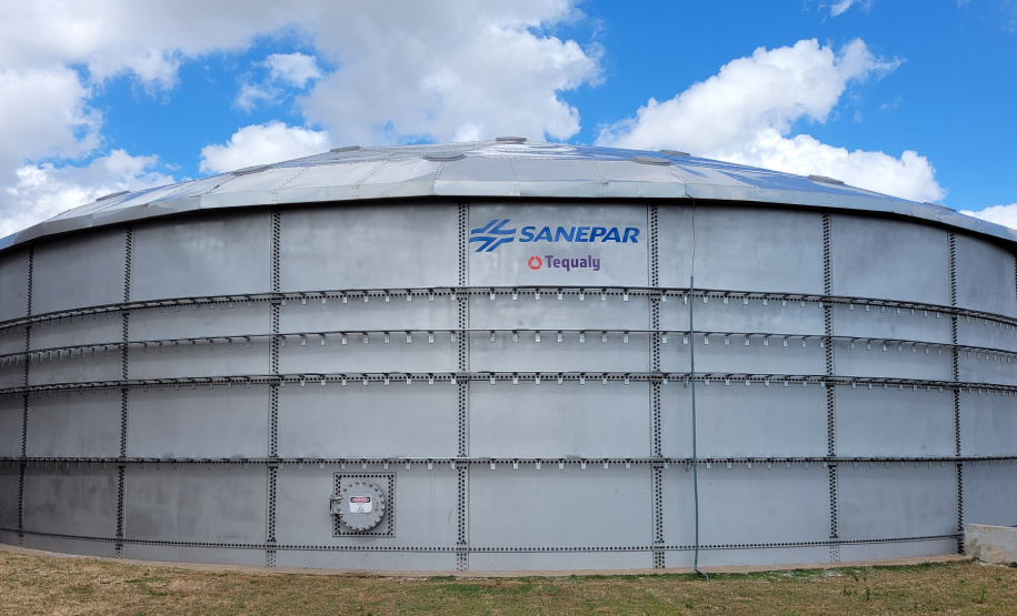 Cascavel terá com mais um reservatório de água  Unidade amplia em 48% a capacidade de reservação na região Oeste da cidade