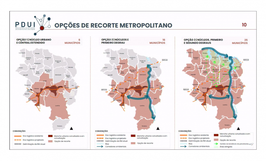 Prefeitos conhecem Resumo Técnico do PDUI da Região Metropolitana de Londrina