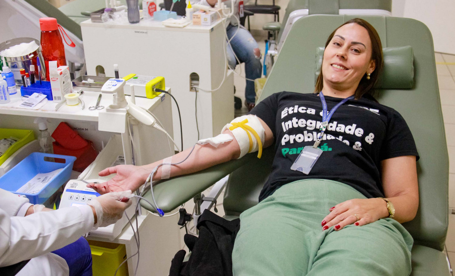CGE desenvolve campanha entre servidores para aumentar doações de sangue