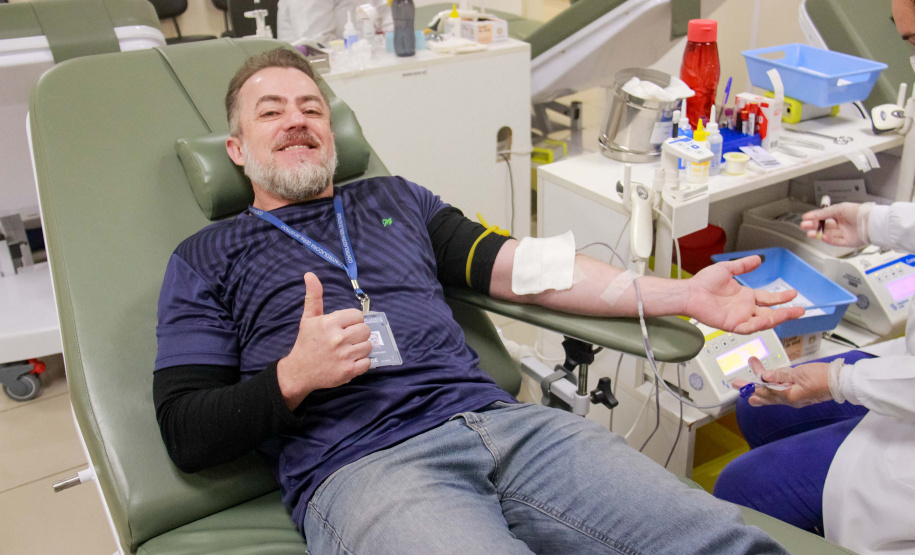 CGE desenvolve campanha entre servidores para aumentar doações de sangue