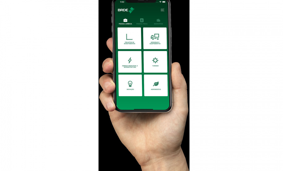 Com mais agilidade e segurança, 76% das solicitações de operações feitas pelo aplicativo do BRDE são contratadas