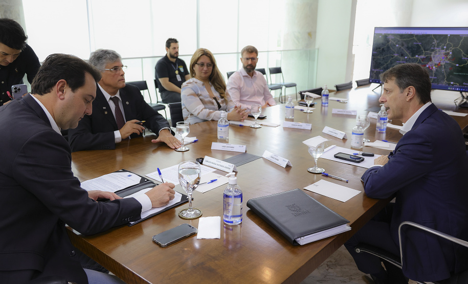 Governador Carlos Massa Ratinho Junior - Convênio Sanepar Ibama -