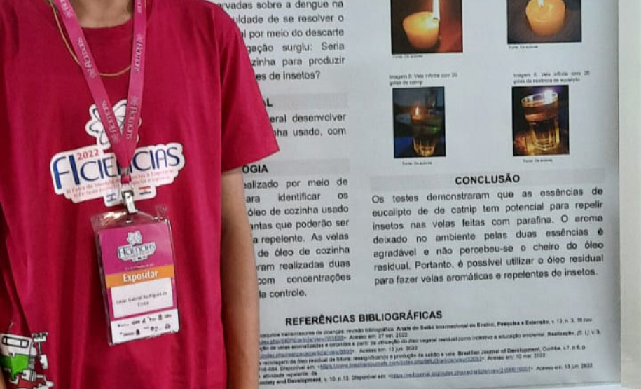 Alunos da rede recebem prêmios por projetos científicos apresentados na FIciencias