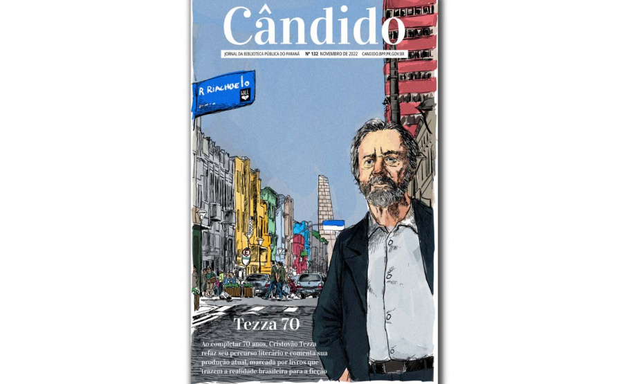 Jornal Cândido celebra os 70 anos de Cristovão Tezza