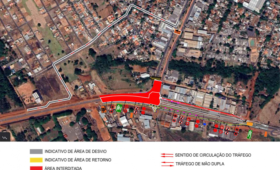 Desvio marginal trevo gaúchão Novo desvio no Trevo Gaúchão, em Umuarama, a partir de quinta-feira (17)