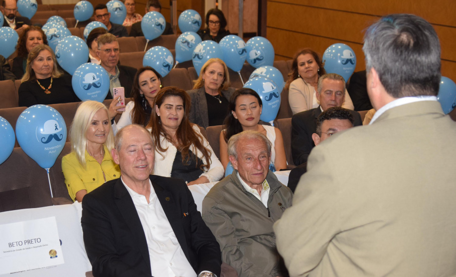 evento promovido em parceria com a Associação Comercial do Paraná (ACP), em prol do Novembro Azul. 